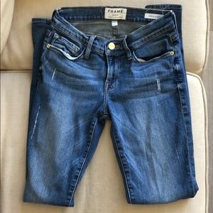 Frame Denim le skinny de jeanne skinny jeans
